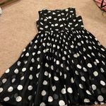 Adrianna Papell  polka dot maxi dress 6 Photo 2