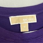 Michael Kors  Women's Long Sleeve Top in Rich Purple Photo 3
