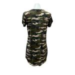 Sanctuary Women's Camouflage T-Shirt Dress Green Short Sleeve Standard Size S Photo 4