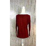 Altar'd State Women's Size Small Red Long Sleeve Pullover Sweater Photo 4