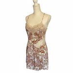 Free People Intimately  Paisley and Lace Slip Dress Nightgown Size 6 Photo 1