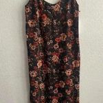 🆕Dex Black & Orange Floral Split Photo 3