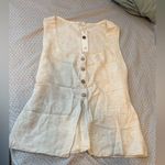 Live 4 Truth Cream Button-Down Vest Photo 0