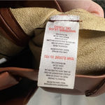 Jason Wu Vegan Leather Cognac Skinny Pants Large Photo 8