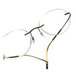 Silhouette® Momentum Rimless Prescription Frames Glasses Spectacle Women Silver Photo 7