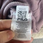 FILA Lavender Crewneck Sweater Photo 2