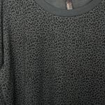 Mondetta Leopard Print Moisture-Wicking Soft Pullover Knit Small Sweatshirt Photo 3