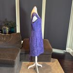 Women’s Tea Length Purple Dress Matching Chiffon Jacket Corset Back Size 14 NWT Photo 13