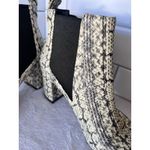 Cole Haan  Nitasha‎ Leather Ankle Boot Snake Print Embossed Heeled Bootie Sz 7B Photo 5