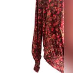 Free People NEW  Intimately Kaya Keyhole Floral Printed Bodysuit Small Photo 2