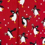 Hanna Andersson 100% Cotton Red Christmas Penguin Women’s Long sleeve Size Med Photo 1