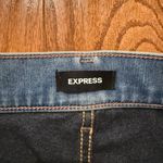 EXPRESS slim super high rise straight jeans size 6 Photo 2
