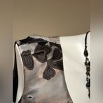 Dress Barn Collection Black,Brown,Gray Sleeveless Dress Boat Neck & pleat… Photo 4