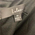 Lulus Mini Dress With Ruffle Hem Size Medium Photo 2