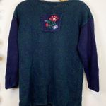 Vintage Chunky Hand Knit Sweater Size L Photo 1