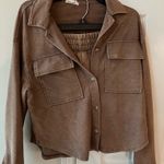 Matching shorts set and button up Brown Size M Photo 0