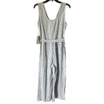 Carve Designs  Bonfire Jumpsuit Navy Byron Stripe Small NWT Linen Photo 1