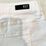 Kut From The Kloth  Gigi High‎ Rise Short Women's 16 White Distressed Cutoff Photo 7