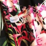 Ted Baker  Multicolor 'Sew in Love' Floral Print Knee-Length
Skirt sz 2 (USA 2-4) Photo 8