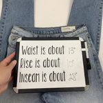 Pistola  Size 26 Cassie Straight Jeans Distressed Knee Holes High Rise Women’s Photo 7