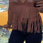 Summer Western Crop Top✨ Pink Photo 2