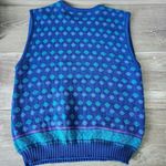 Pendleton Sweater Vest Womens Medium Wool Polka Dot Blend Golf Pullover Vintage Photo 5