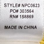 Prómesa Promesa Yellow Sleeveless V Neck Blouse - Size Medium - NWT Photo 4