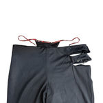 Outcast Women’s M Blaine Cutout Bondage Flare Pants Black Sexy Baddie Club NWT Size M Photo 11