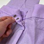 J. Crew Factory | Purple Linen Cotton Blend Sailor Pants NWT Womens 2 Photo 2
