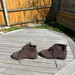 White Mountain Nwt Women's Auburn Brown Suede Leather Chukka Boots size 8W Photo 4