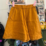 COS Mustard Yellow Casual Shorts Photo 0