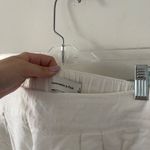 Abercrombie & Fitch Abercombie White Linen Blend Pants Photo 4