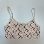 Brandy Melville  Red Strawberry Print Cotton Tank Top Size XS‎ Photo 5