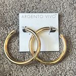 Argento Vivo Big Gold Hoops Photo 0