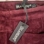 BLANK NYC  faux suede boot cut pants with side zipper Size 27, NWT Photo 6