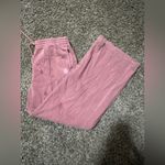 PINK - Victoria's Secret Victoria Secret Pink Premium Fleece Wide-Leg Pants Photo 2
