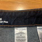 Time & Tru women’s high rise jean shorts size 16. . Photo 2