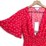 Finders Keepers  Frida Floral Jumpsuit Red Sz XXS NWT Photo 3