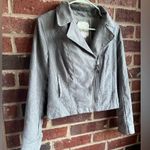 Anthropologie Hei Hei Vegan Suede Moto Jacket Size XS Photo 2