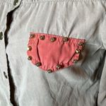 The Hanger  Brown Snap Up LS Top Size Small Photo 1