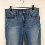 J.Crew ‎ high rise skinny jeans w/ let down raw hem Photo 3