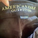 American Eagle Outfitters Midi Women's Black Super Stretch size 4 Shorts Photo 2