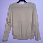 Tahari Cashmere Sweater Soft Pink Women M Contemporary Minimalist Office Modest Photo 4