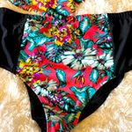 Costa Sol Two piece Swimsuit Highwaist Black Size 1X Photo 1
