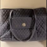 Vera Bradley Stylish Quilted Tote Bag - Gray Photo 0