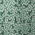 Well Worn  Green/White Floral Top Women’s XXL Photo 6