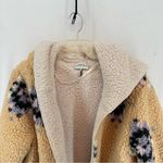 Urban Outfitters  Carmella Cozy Floral Reversible Teddy Jacket Womens XS Photo 1