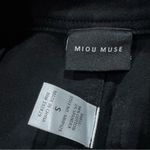 Miou Muse Black Wide Leg Denim Pants Women’s Small Size 4 Photo 3
