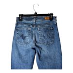 AG Adriano Goldschmied Jeans Women 27 Blue Mari Crop High Rise Slim Straight Photo 3