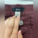 BDG  Urban Outfitters Purple Jefferson Moto Pant SZ 27 Photo 3